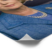 Margaret Thatcher Quote over het Poster van het so (Hoek)