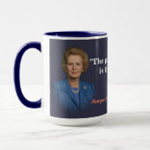 Margaret Thatcher Quote over het socialisme Mok (Links)