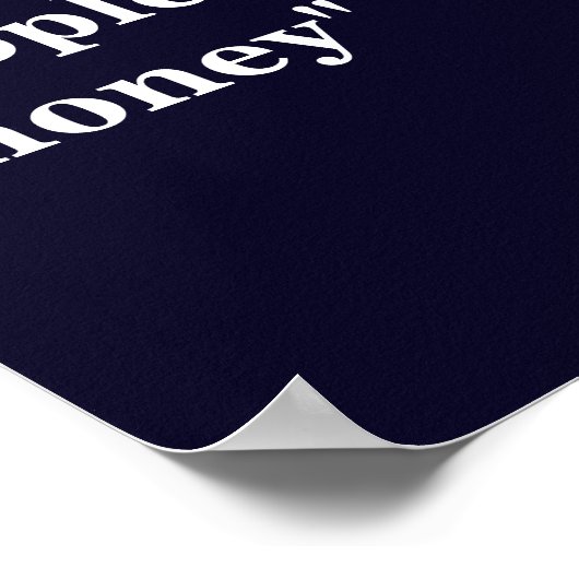 Margaret Thatcher Quote over het socialisme Poster (Hoek)