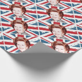 MARGARET THATCHER UNION JACK CADEAUPAPIER (Hoek)