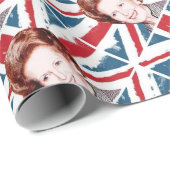 MARGARET THATCHER UNION JACK CADEAUPAPIER (Rol Hoek)