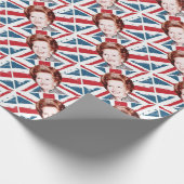 MARGARET THATCHER UNION JACK CADEAUPAPIER (Hoek)