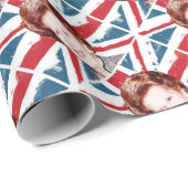 MARGARET THATCHER UNION JACK CADEAUPAPIER (Rol Hoek)