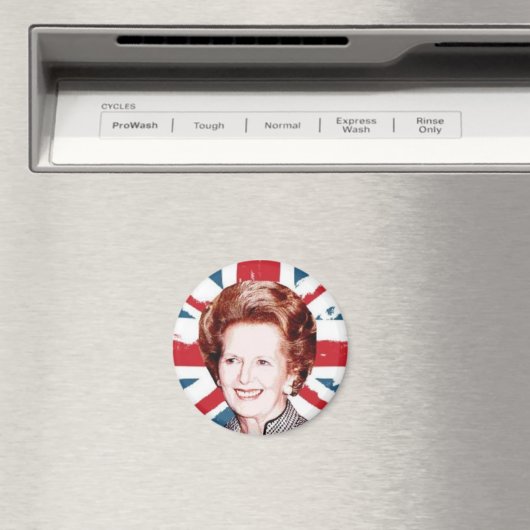 MARGARET THATCHER UNION JACK MAGNEET (Insitu (Vaatwasser))