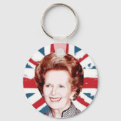MARGARET THATCHER UNION JACK SLEUTELHANGER (Voorkant)