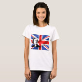 Margaret Thatcher Union Jack T-shirt (Voorkant volledig)