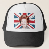 MARGARET THATCHER UNION JACK TRUCKER PET (Voorkant)