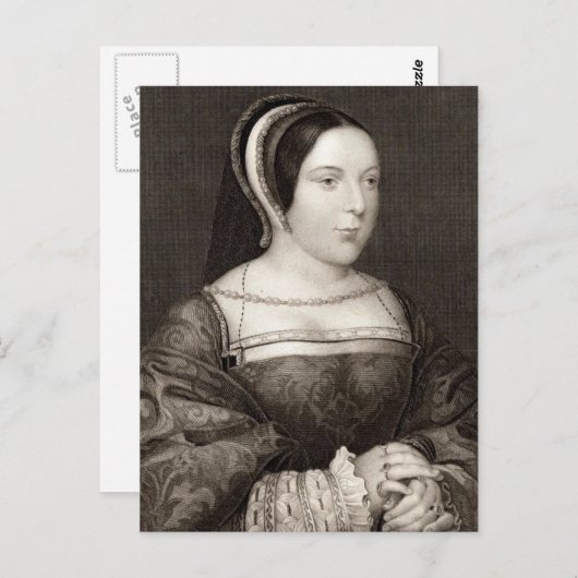Margaret Tudor Briefkaart (Voorkant / Achterkant)