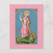 Margaret van Antioch (SAU 038) Briefkaart (Voorkant)