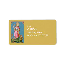 Margaret van Antioch (SAU 038) Etiket