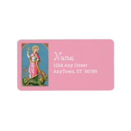 Margaret van Antioch (SAU 038) Etiket