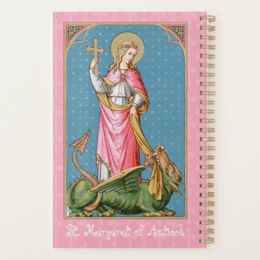 Margaret van Antioch (SAU 038) Planner (Achterkant)