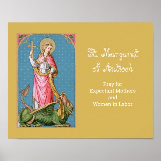 Margaret van Antioch (SAU 038) Poster (Voorkant)