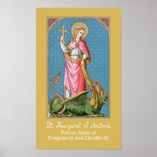 Margaret van Antioch (SAU 038) Poster (Voorkant)