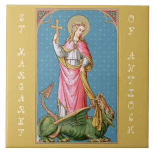 Margaret van Antioch (SAU 038) Tegeltje