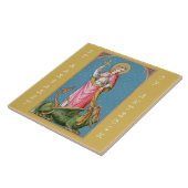 Margaret van Antioch (SAU 038) Tegeltje (Zijkant)