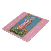 Margaret van Antioch (SAU 038) Tegeltje (Zijkant)