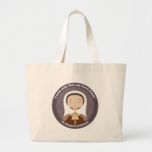 Margaret van Cortona Grote Tote Bag (Voorkant)