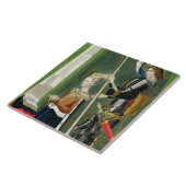 Margaret van Denemarken, koningin der Schotten (14 Tegeltje (Zijkant)