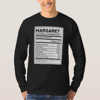 Margaret Voeding Informatie Probleem Oplossen Har T-shirt