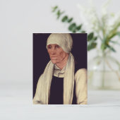 Margarethe Luther , moeder van Martin Luther Briefkaart (Staand voorkant)