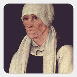 Margarethe Luther , moeder van Martin Luther Vierkante Sticker