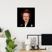 MargaretThatcher Poster (Thuiskantoor)