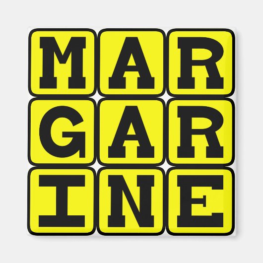 Margarine, Boterachtige Spread Magneet (Voorkant)