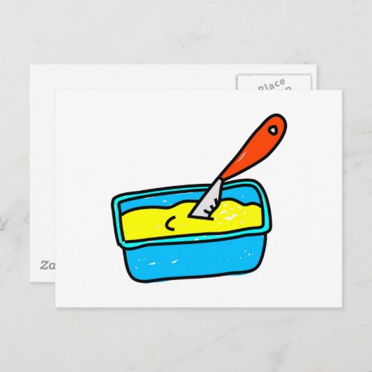 margarine briefkaart (Voorkant / Achterkant)