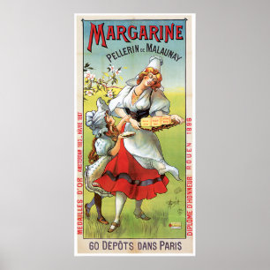Margarine  Food and Art Poster