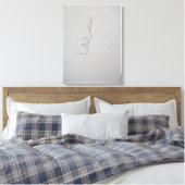 Margarita '56 canvas afdruk (Insitu (Slaapkamer))