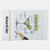 Margarita aangepaste balk Tekening op maat Theedoek (Horizontaal)