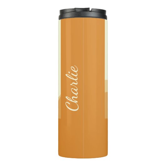 "Margarita" aangepaste naam tumbler Thermosbeker (Achterkant)