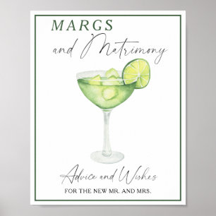 Margarita - Advies en Wensen voor Jonggehuwden Poster