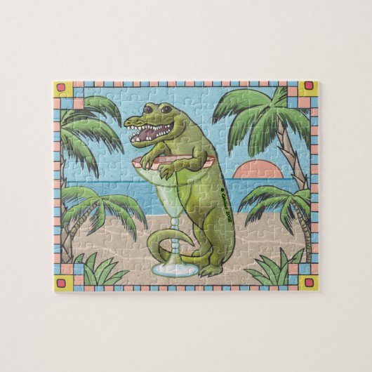 Margarita Alligator Legpuzzel (Horizontaal)