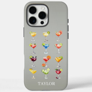Margarita Anyone met monogram iPhone 16 Pro Max Hoesje
