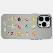 Margarita Anyone met monogram Case-Mate iPhone Case (Achterkant (horizontaal))