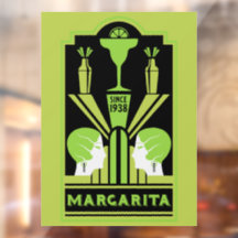 Margarita Art Deco Cocktail