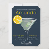 Margarita Bachelorette Party Uitnodiging (Voorkant)