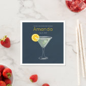 Margarita Bachelorette Party Welkom Servet (Insitu)