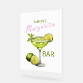 Margarita Bar Acryl Bord (Hoek)