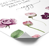 Margarita Bar Bloemstuk Bruidsdouche Poster (Hoek)