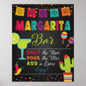 Margarita Bar Bord Poster (Voorkant)