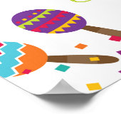 Margarita Bar Bord - Witte Achtergrond Poster (Hoek)