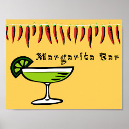Margarita Bar Poster