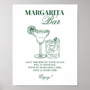 Margarita Bar Poster