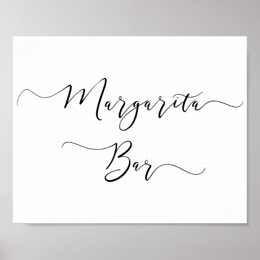 Margarita Bar Poster (Voorkant)