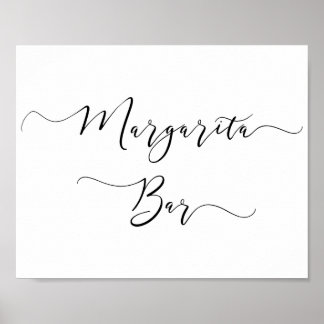 Margarita Bar Poster