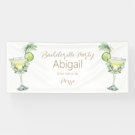 Margarita Beach Ride of Die Posse Bachelorette Spandoek