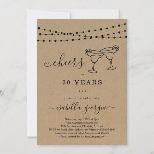 Margarita Birthday Party - Elke leeftijd Kaart